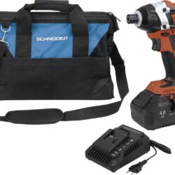 Chave de Impacto Brushless SCHNEIDER 20V 200/350Nm com 1 Bateria 4Ah