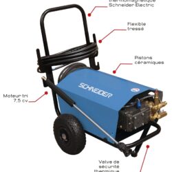 Lavadora de Alta Pressão Água Fria SCHNEIDER 380V 200 bar 15 l/min - Image 2