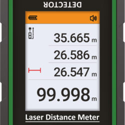 DETETOR MATERIAIS E MEDIDOR LASER 120M BAT USB-C