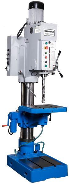 Engenho de Furar de Mesa Quadrada POWERED PGDM50F 380V 50mm