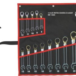 Jogo de Chaves Mistas de Roquete DRAKKAR 8 a 24mm 14 Peças