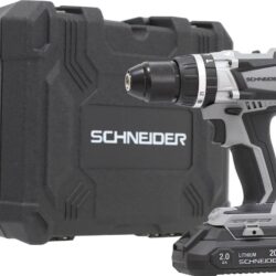 Berbequim Aparafusador de Percussão Brushless SCHNEIDER 20V 60Nm com 1 Bateria 2Ah - Image 3