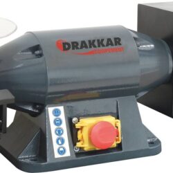 Esmeriladora de Bancada DRAKKAR 230V 520W 150mm Mó/Escova