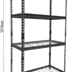 Estante Metálica DRAKKAR 4 Prateleiras 1000kg 1674x914x457mm - Image 2