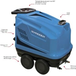 Lavadora de Alta Pressão Água Quente SCHNEIDER 380 V 200 bar 15 L/min - Image 2