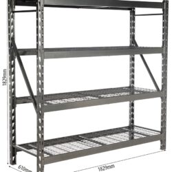 Estante de Oficina STILKER 4 Prateleiras 2000kg 1829x1829x610mm - Image 2
