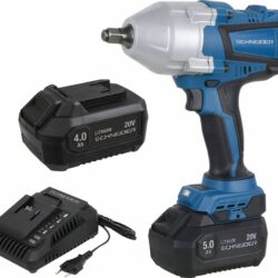 Chave de Impacto SCHNEIDER 20V 1/2″ 1000/1500Nm Brushless