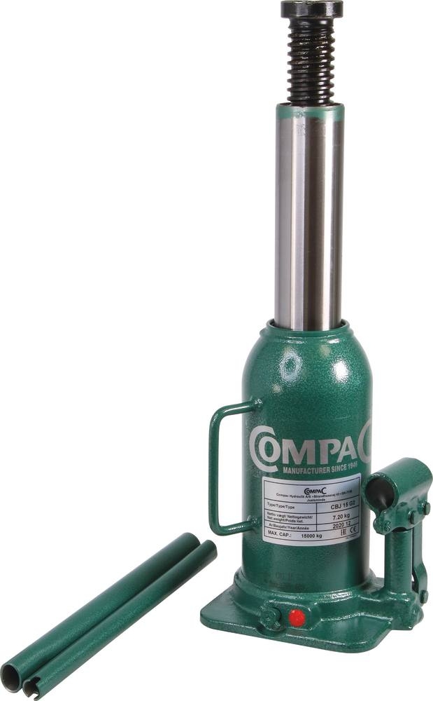 Macaco Hidráulico de Garrafa 15T COMPAC Macaco Hidráulico de Garrafa 15T COMPAC