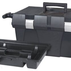 Caixa de Arrumação PVC DRAKKAR com Rodas e Pega Telescópica 620x380x330mm