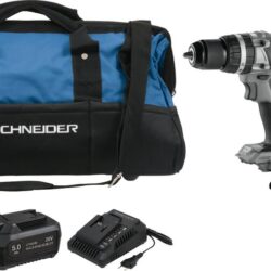 Pack SCHNEIDER 20V Aparafusadora de Impacto 200/350Nm + Berbequim 60Nm