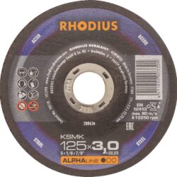 Lote de 25 Discos de Corte Aço 125x3x22mm