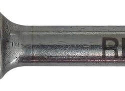 Fresa Rotativa de Metal Duro Cilíndrica com Topo Esférico RHODIUS Formato C 9,6x64mm
