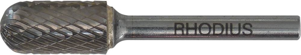 Fresa Rotativa de Metal Duro Cilíndrica com Topo Esférico RHODIUS Formato C 9,6x64mm Fresa Rotativa de Metal Duro Cilíndrica com Topo Esférico RHODIUS Formato C 9,6x64mm