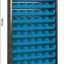 Armário Metálico com 114 Caixas de Bico 672x205x1900mm - Image 2
