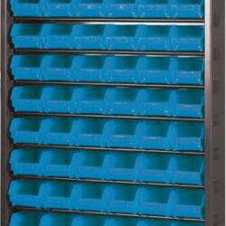 Armário Metálico com 114 Caixas de Bico 672x205x1900mm