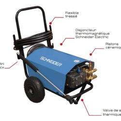 Lavadora de Alta Pressão Água Fria SCHNEIDER 380V 21L/min 150Bar - Image 2