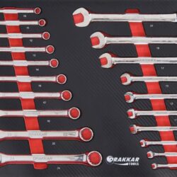 Carro de Ferramentas DRAKKAR 10 Gavetas com 176 Ferramentas