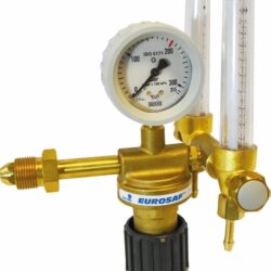 Redutor de Pressão EUROSAF Argon/CO2 de Dupla Saída