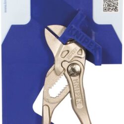 Alicate Chave KNIPEX 125mm com Botão de Regulação em Cartela
