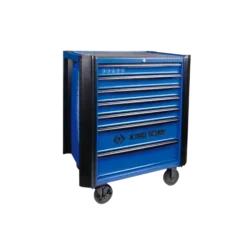 Carro de Ferramentas KING TONY 87634-7B-B 149 Peças 7 Gavetas Azul Espuma EVA