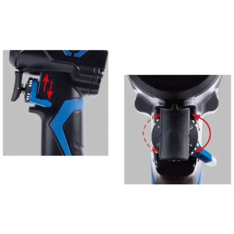Chave de Impacto Pneumática KING TONY P33431-050H 1/2" 500Nm 109mm