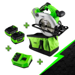 Serra Circular JBM Brushless 20V com Baterias