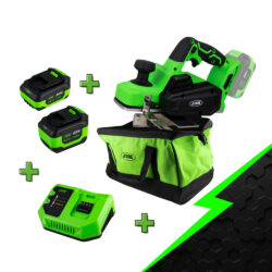 Plaina Elétrica JBM Brushless 20V com Baterias