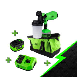 Kit Pulverizador de Pintura JBM 20V com Bateria 6Ah