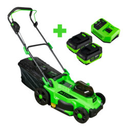 Corta-Relvas JBM Brushless 40V com 2 Baterias 4.0Ah