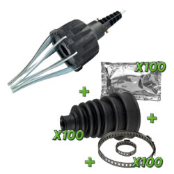 Ferramenta Pneumática para Montagem de Foles de Transmissão JBM 8 Bar + 100 Kits