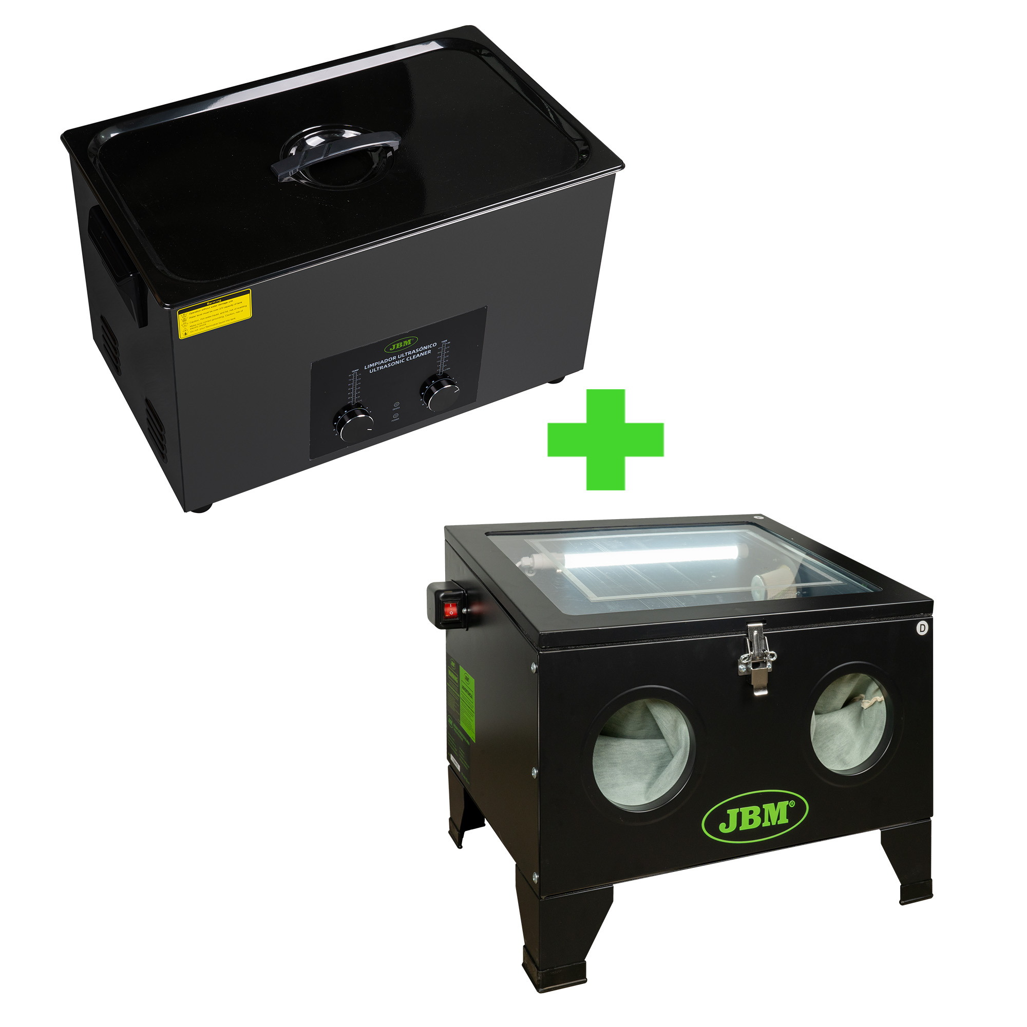 Kit Limpeza e Tratamento de Peças JBM 30L + 90L