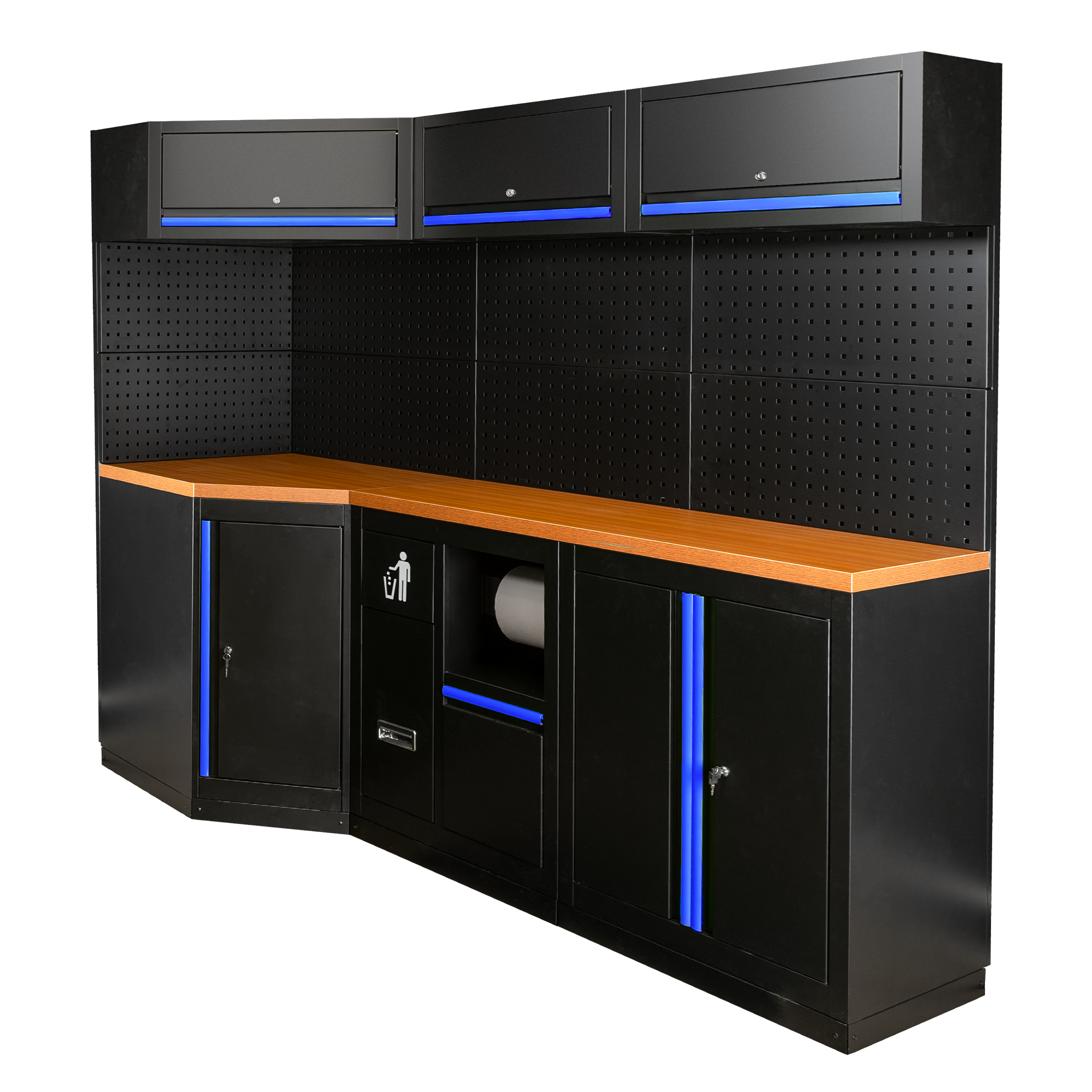 Conjunto de Mobiliário Modular de Oficina 22 Peças JBM
