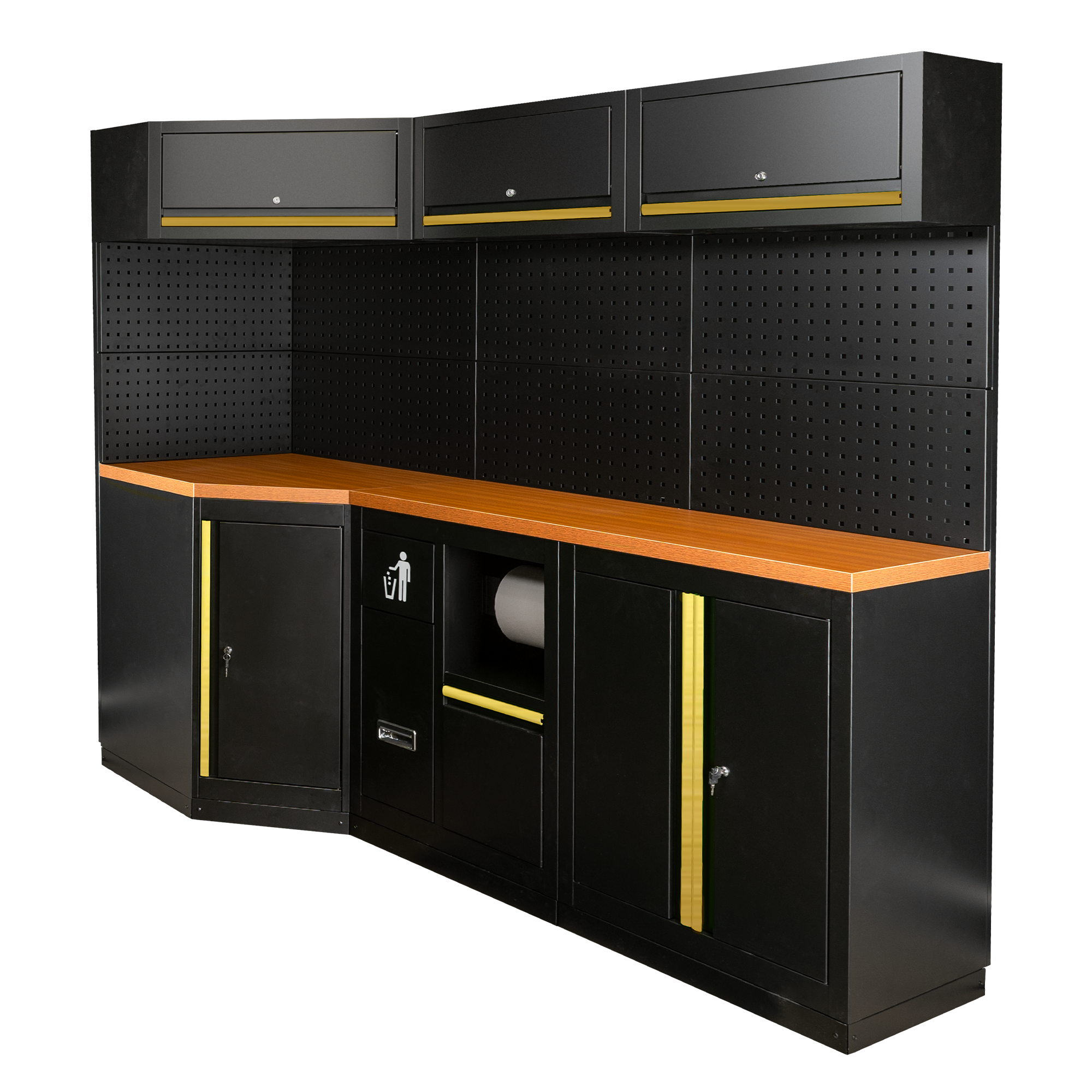Conjunto de Mobiliário Modular de Oficina JBM 22 Peças 2160x800x1950mm