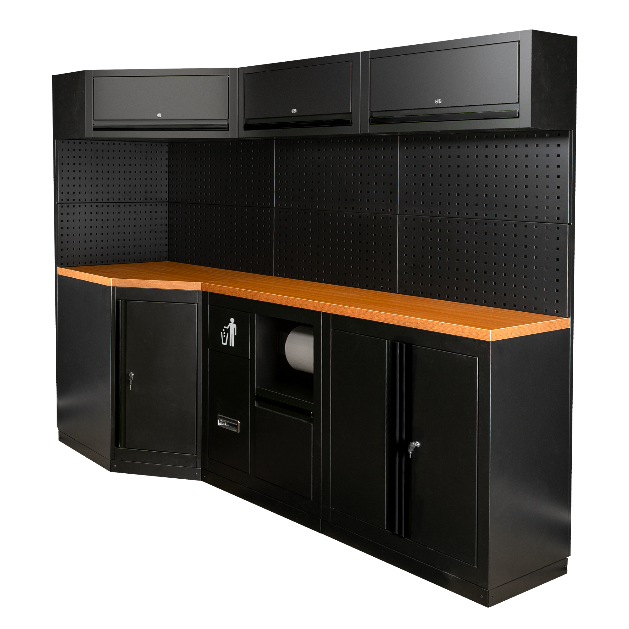 Conjunto de Mobiliário Modular de Oficina 22 Peças JBM 2160x800x1950mm
