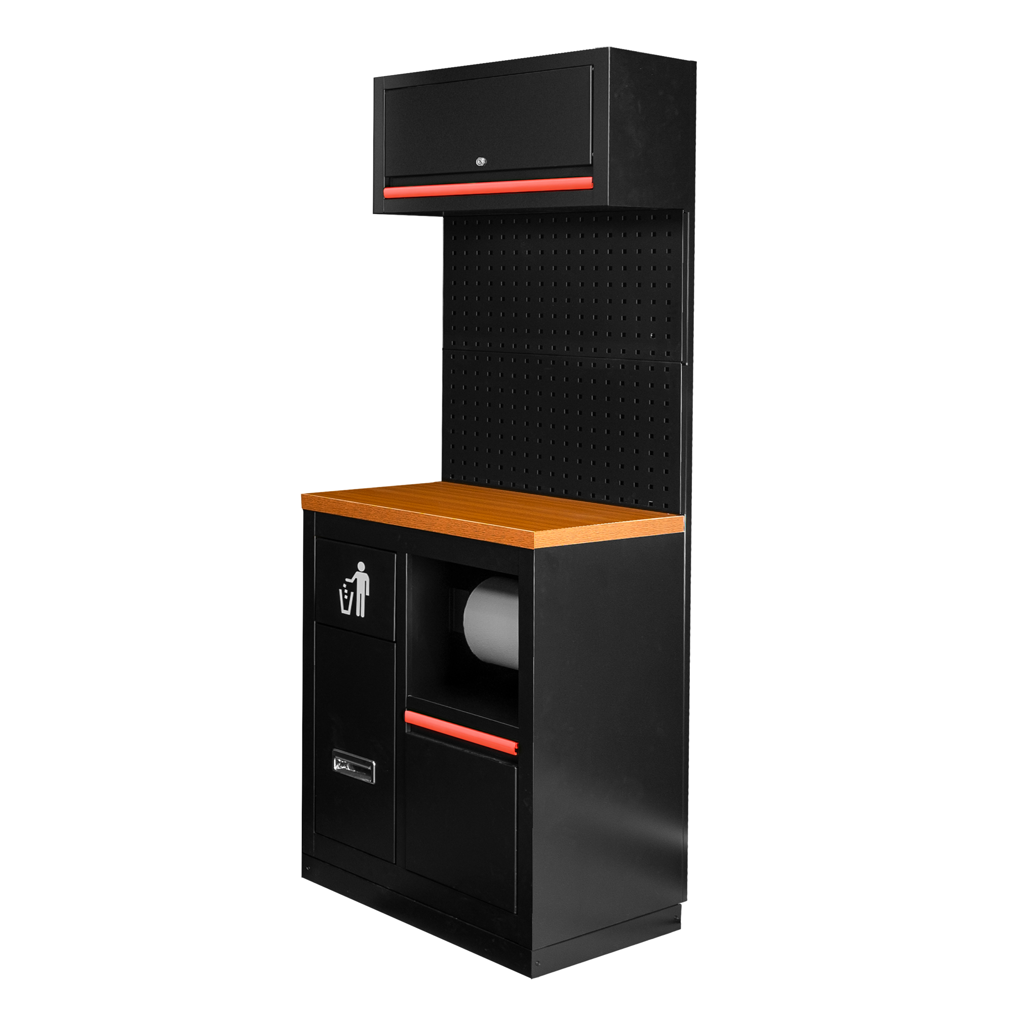 Conjunto de Móveis Modulares JBM 7 Peças Aço e MDF 680x500x1950mm Conjunto de Móveis Modulares JBM 7 Peças Aço e MDF 680x500x1950mm