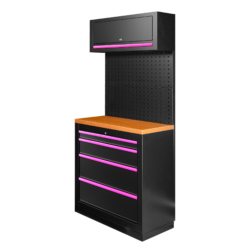 Conjunto de Móveis Modulares JBM 7 Peças em MDF e Aço