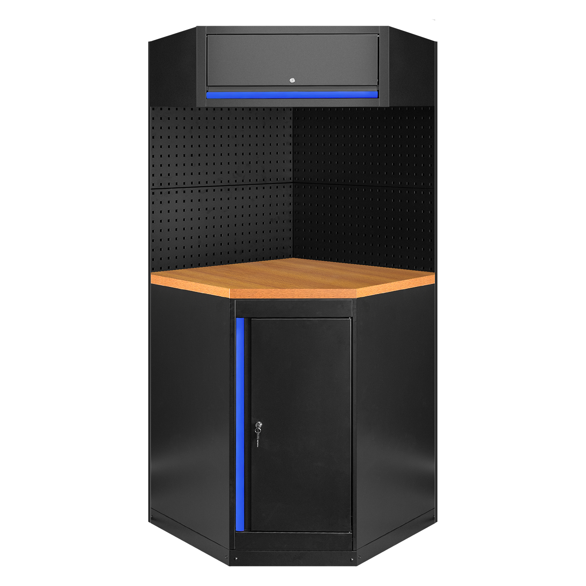 Conjunto de Mobiliário Modular de Oficina 11 Peças JBM 800x800x1950mm