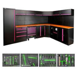Conjunto de Mobiliário Modular de Oficina JBM 43 Peças 3440x2160x1950mm