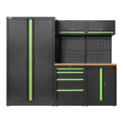 Conjunto de Mobiliário Modular de Oficina 13 Peças JBM 2410x620x1950mm