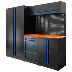 Conjunto de Mobiliário Modular de Oficina JBM 13 Peças 2410x620x1950mm