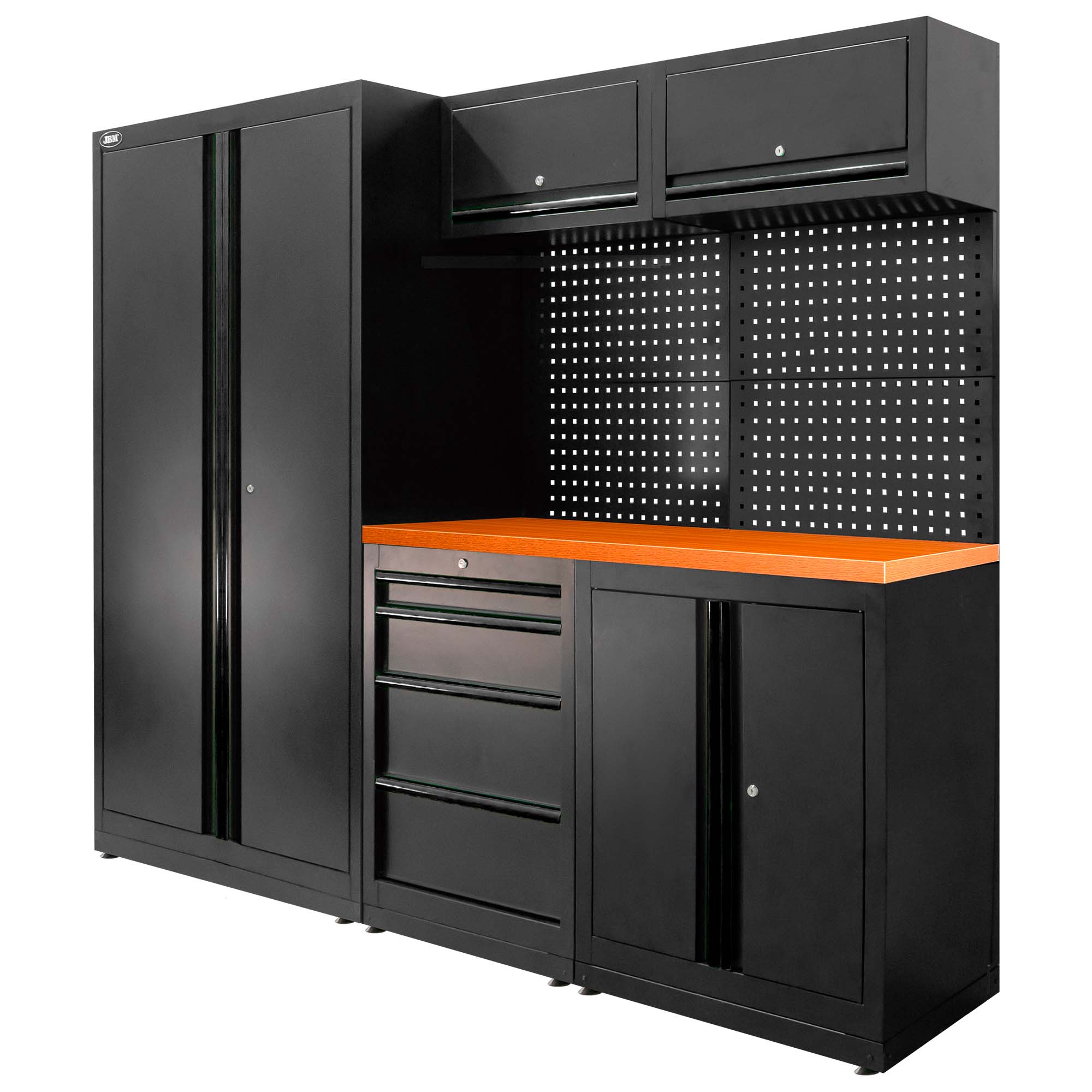 Conjunto de Móveis Modulares JBM 13 Peças 2410x620x1950mm