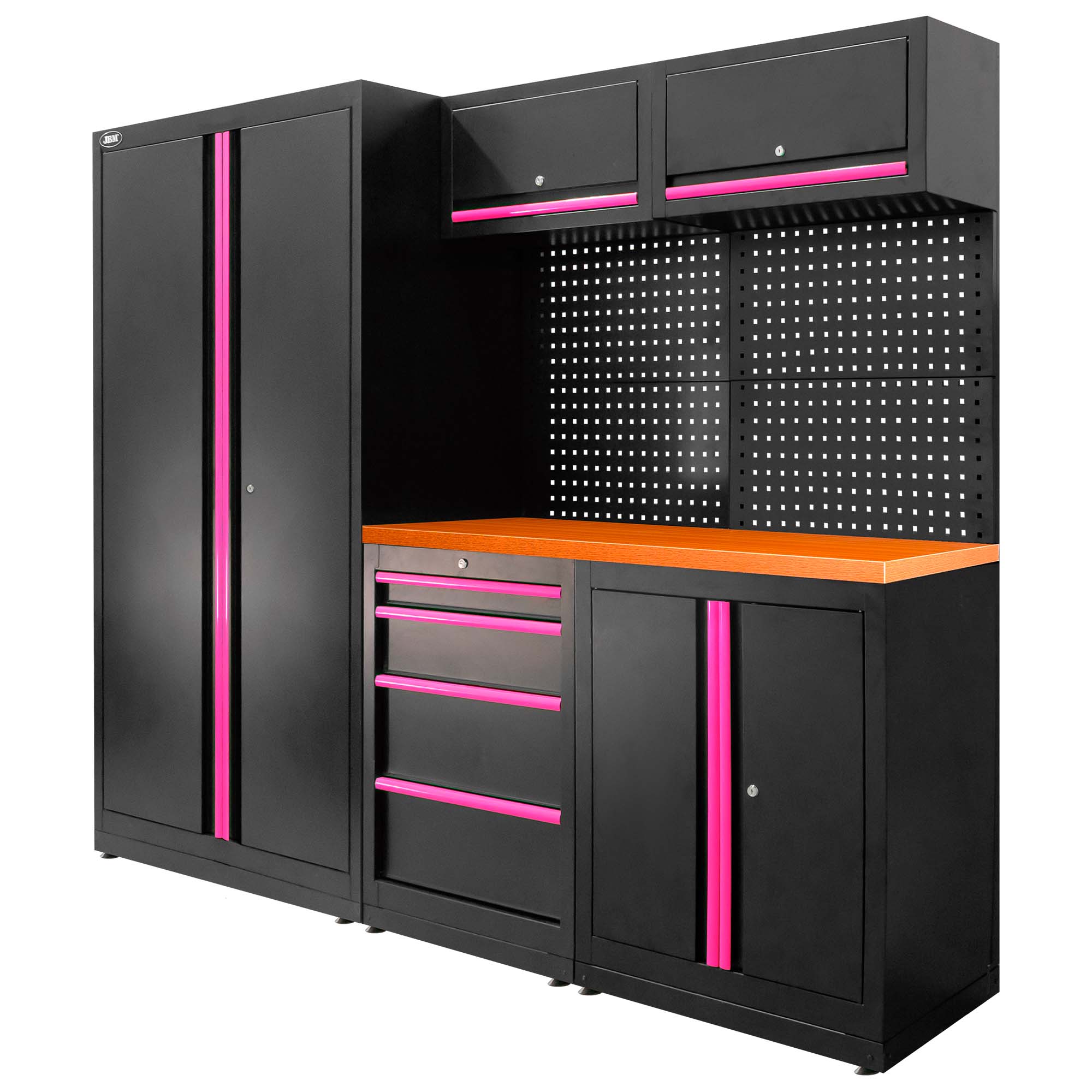 Conjunto de Mobiliário Modular de Oficina JBM 13 Peças 2410x620x1950mm