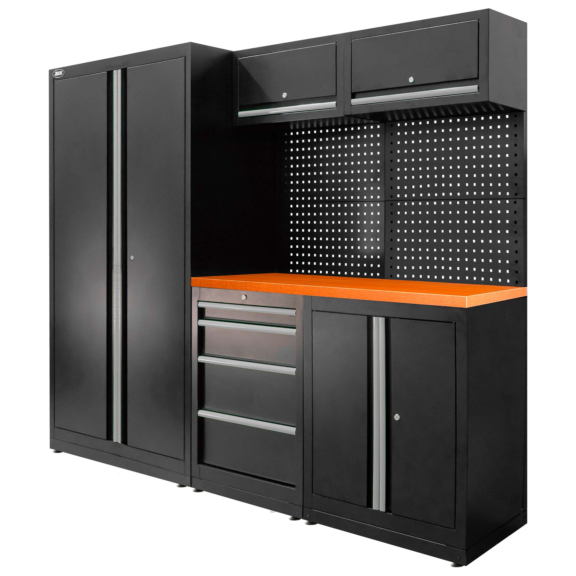 Conjunto de Mobiliário Modular de Oficina JBM 13 Peças 2410x620x1950mm
