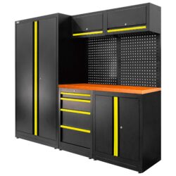 Conjunto de Mobiliário Modular JBM 13 Peças 2410x620x1950mm
