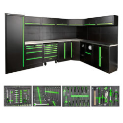 Conjunto de Mobiliário Modular de Oficina JBM 43 Peças 3440x2160x1950mm