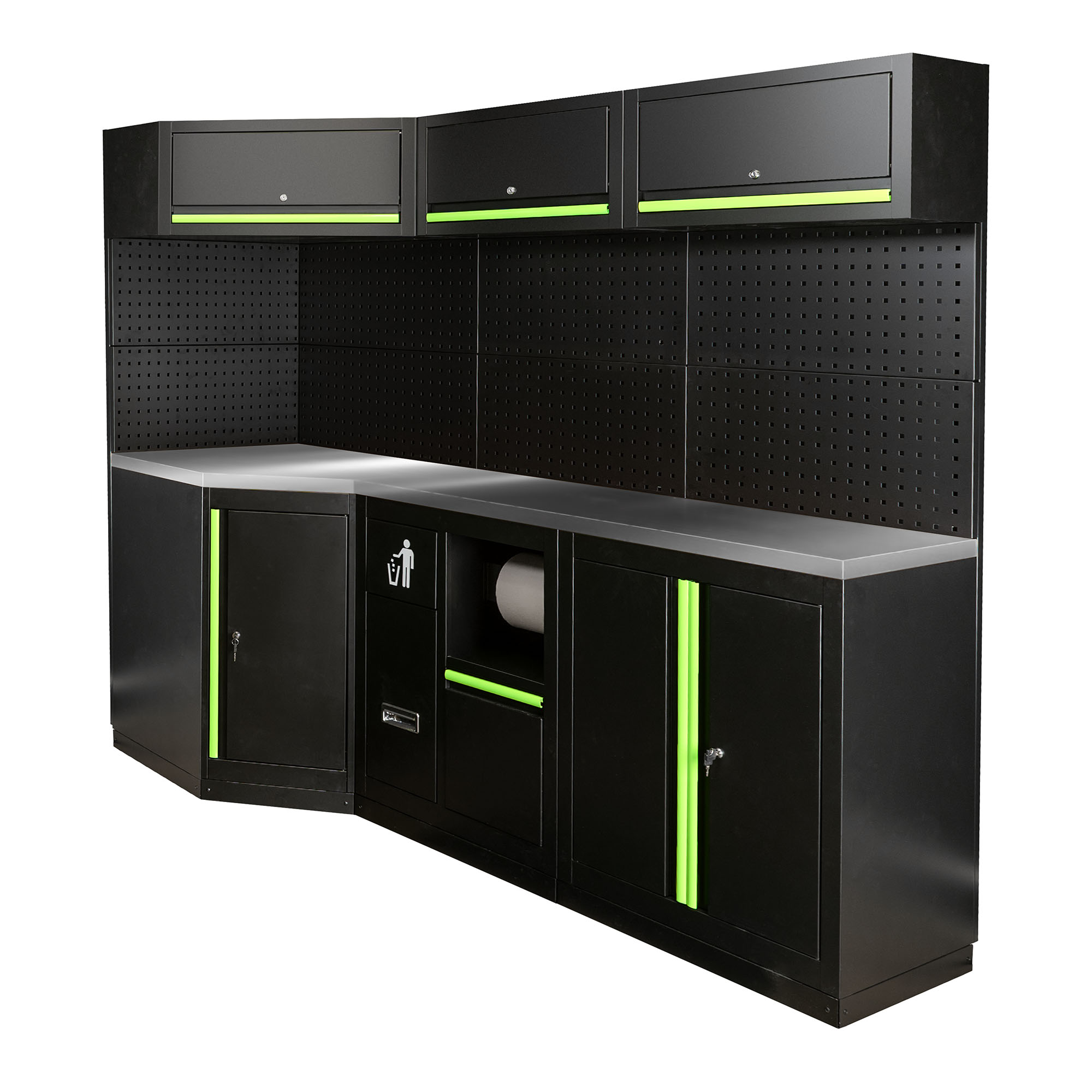 Conjunto de Mobiliário Modular de Oficina JBM 22 Peças 2160x800x1950mm