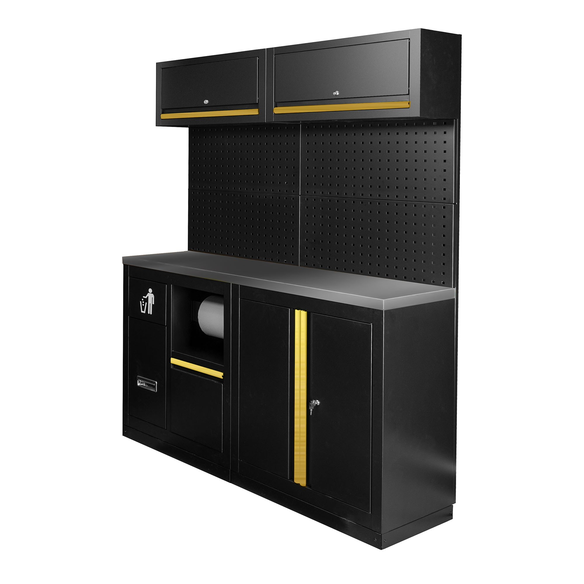 Conjunto de Mobiliário Modular de Oficina JBM Série 590G 12 Peças 133.9kg 1360x500x1950mm