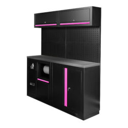 Conjunto de Móveis Modulares 12 Peças JBM 1360x500x1950mm Aço Inoxidável