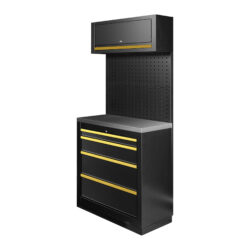 Conjunto de Mobiliário Modular de Oficina JBM 7 Peças Inox/Aço