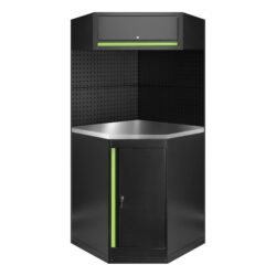 Conjunto de Mobiliário Modular JBM 11 Peças Aço Inoxidável 800x800x1950mm